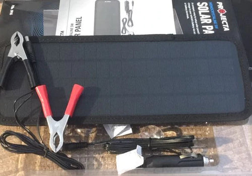 PROJECTA Amorphous 12 Volt 5 Watt Maintenance Battery Solar Panel SPA5