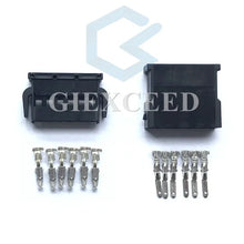 2 Sets 6 Pin 872 862 521 1-1670920-1 893971996 89397199 Fuel Injector Connector Dash Sensor Plug AC Assembly Socket For VW Audi