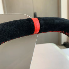Tiypeor Universal 330mm Suede Leather Steering Wheel carbon fiber bracket