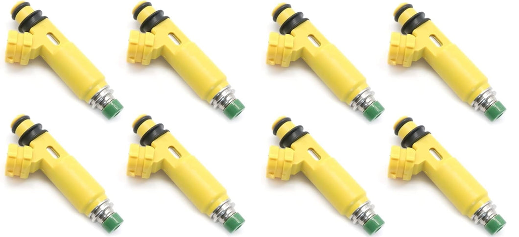 8x 450cc Fuel Injectors for Toyota 1UZ-FE Engines, Made in Japan