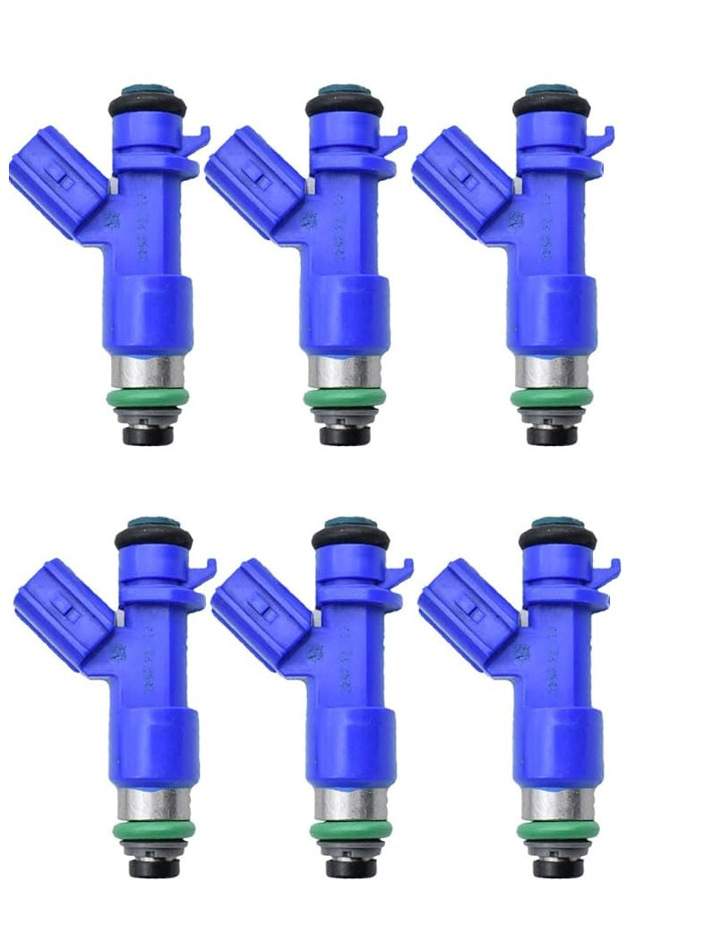 6x 570cc GTR Fuel Injectors for Nissan Skyline, 350Z, 370Z & More