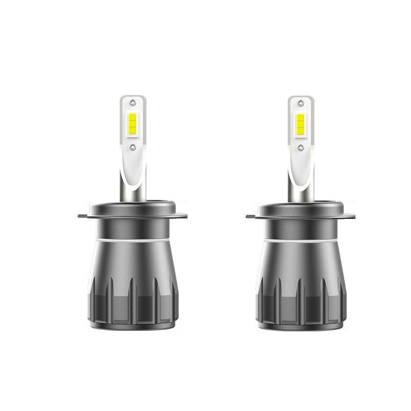 H7 LED Headlight Kit 6000K Cool White, High Power & Error Free