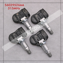 FOR 2005 2006 2007 JEEP GRAND CHEROKEE LIBERTY COMMANDER 315MHz TIRE PRESSURE SENSOR JEEP TPMS MONITOR 56029526AA 68078861AA