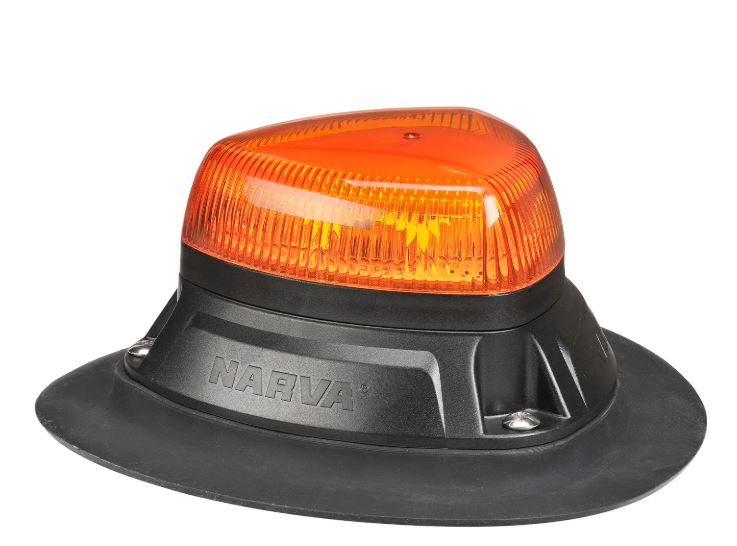 Narva AeroTech® Low Profile Amber LED Strobe – Magnetic Mount | 85604A
