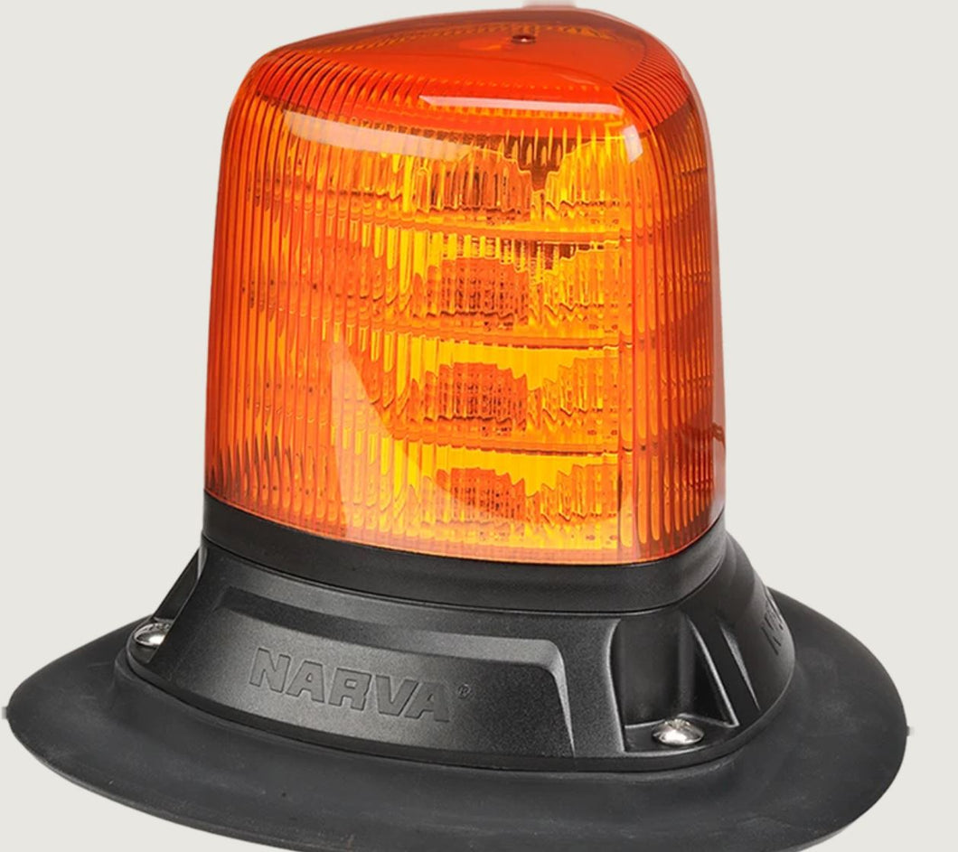 Narva 85616A AeroTech Tall LED Strobe / Rotator Amber 10-33V Vacuum Magnetic Mount