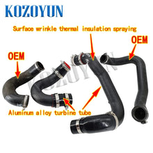 Charge Pipe Boost Pipe intercooler Kit For Audi EA839 SQ5 FY B9 3.0TSFI 2016+