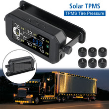 Tire Pressure Monitoring System H13 Truck Car Tyre Pressure Monitor 6 External Sensors Temperature Warning Fuel Save Intelligent
