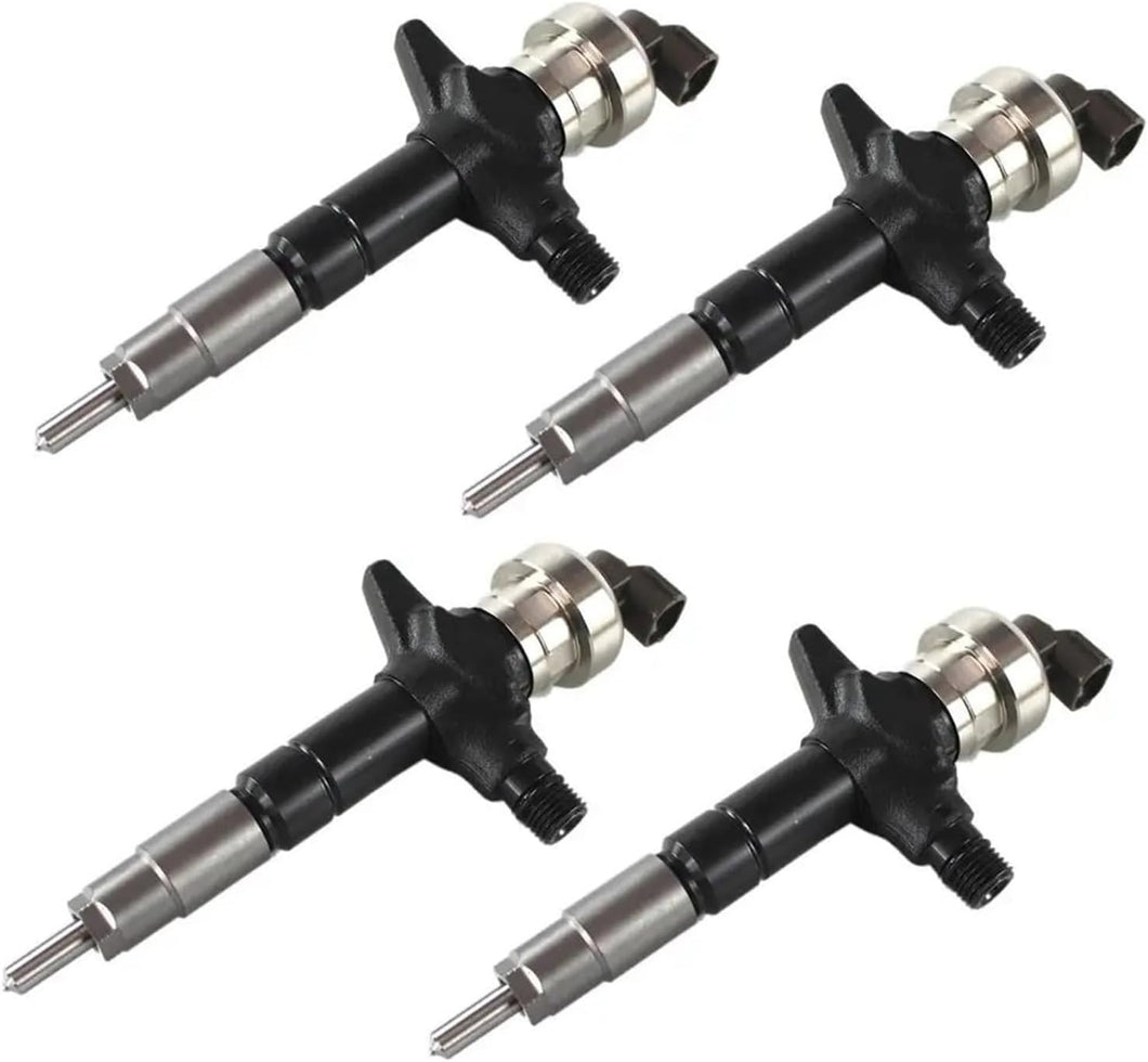 Isuzu Dmax 3.0L 4JJ1 Diesel Injectors Set of 4, 095000-6980
