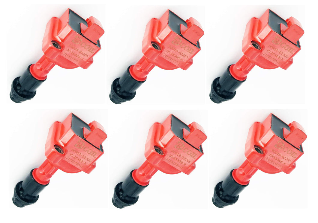 6 COIL PACKS for TOYOTA SUPRA SOARER CHASER CRESTA MARK II ARISTO 1JZ 2JZ GTE