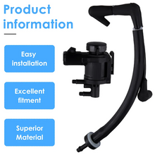AEF2-Fits For Ford F150 4X4 2015-2020 Auto Hub Lock Vacuum Line & Solenoid Actuator Set FL34-7A788-AD, 9L14-9H465-BA