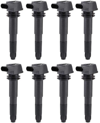 8 x IGNITION COIL PACKs for PORSCHE CAYENNE 955 S TURBO 4.5