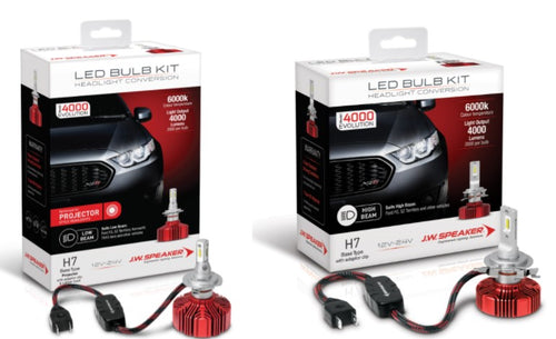 JW Speaker LED H7 LOW HI BEAM Headlight Kit for Ford Falcon FG MK2 Territory SZ