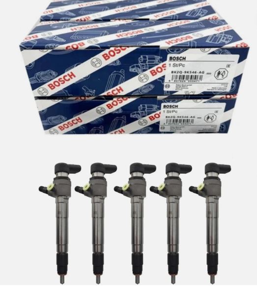 5x Bosch Diesel Fuel Injectors for Mazda BT-50 3.2L 2015+ CK4Q9K546AA