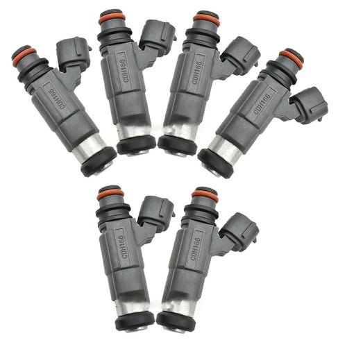 6 x FUEL INJECTORS For MITSUBISHI FTO 2.0L