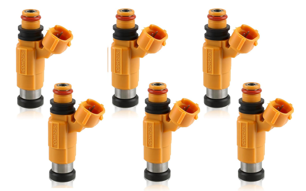 6 x Fuel Injectors CDH275 for Mitsubishi Magna TH TJ TL TW 6G74 3.5L V6