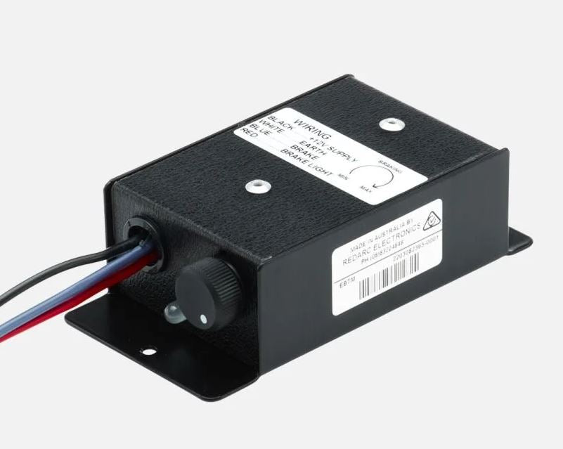 Redarc EBTM Trailer Mount Electric Brake Controller | 12V DC | Part #: EBTM Compact | Weatherproof | Trailer-Mounted Solution | 2-Year Warranty