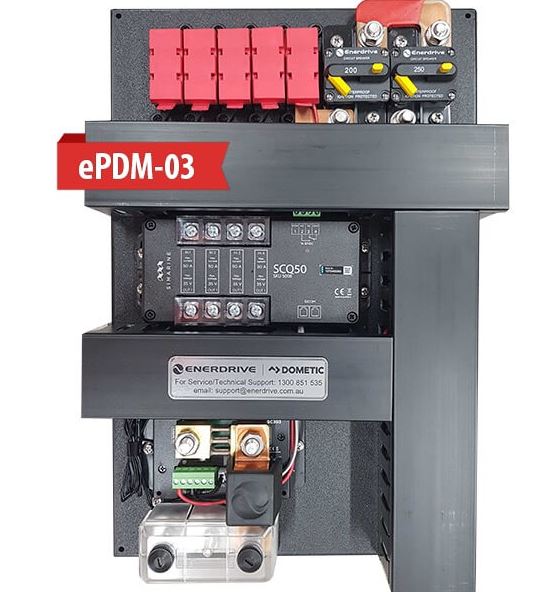 Enerdrive ePDM-03 Power Distribution Module – Simarine Monitoring, 120A Distribution