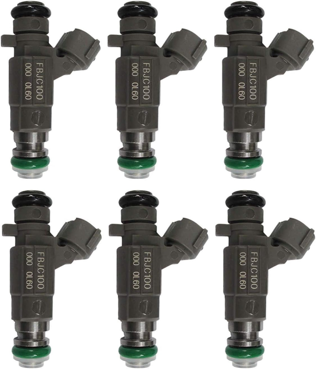 6 Fuel Injectors for 2003-2006 Holden Rodeo RA, JECS FBJC100 6VE1 3.5L V6