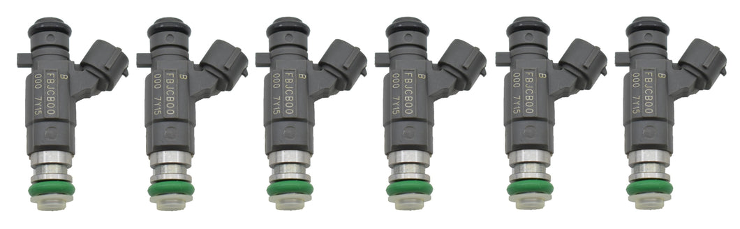 6 FUEL INJECTORS for HOLDEN RODEO RA 6VE1 3.5L V6 2003-2006 JECS INJECTOR