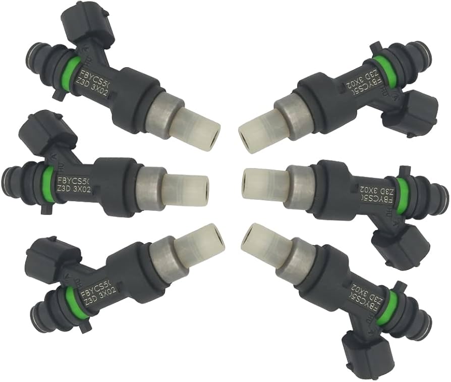 6x NEW Fuel Injectors for Suzuki Grand Vitara JB627 H27A 2.7L V6 2005-2008 - Part # FBYCS50
