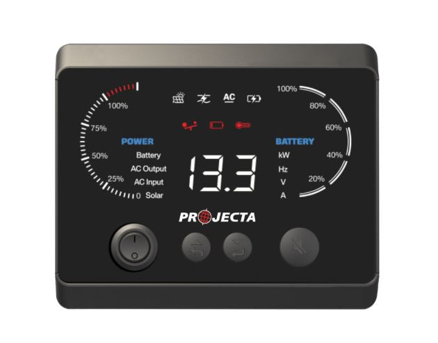 Projecta Lithium Battery Bluetooth Monitor INVCHRD-BT – SOC, Volt/Amp, Remote Switch