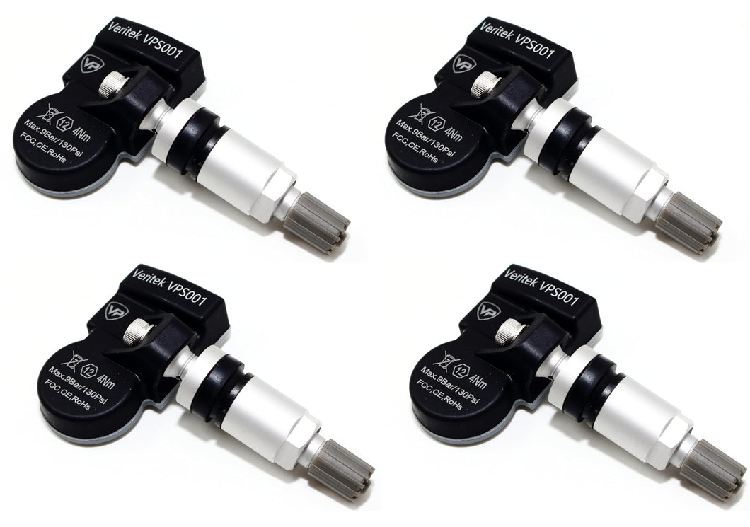 4 x Tyre Pressure Monitoring Valve TPMS for Land Rover Discovery 3 2005 - 2009 LR010532