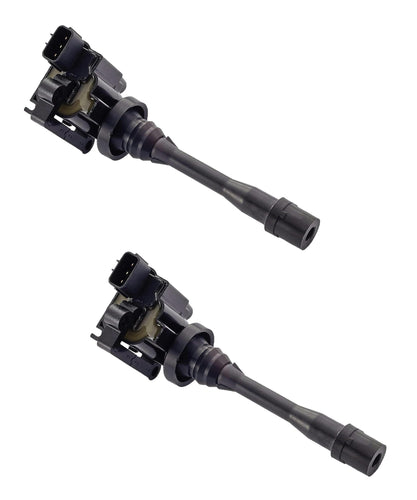 NEW IGNITION COIL PACKS x 2 for MITSUBISHI LANCER NIMBUS PAJERO OUTLANDER 4 CYL