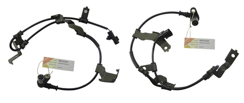 2 x Front ABS Wheel Speed Sensors For Mitsubishi L200 1997 - 2002