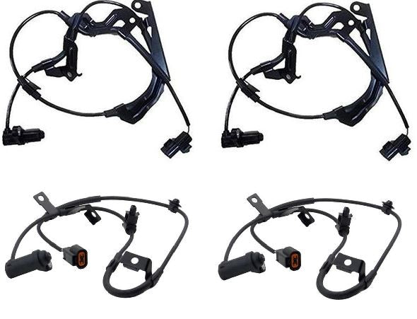 Front & Rear Set of ABS Wheel Speed Sensor MN102573 MN102574 for Mitsubishi L200