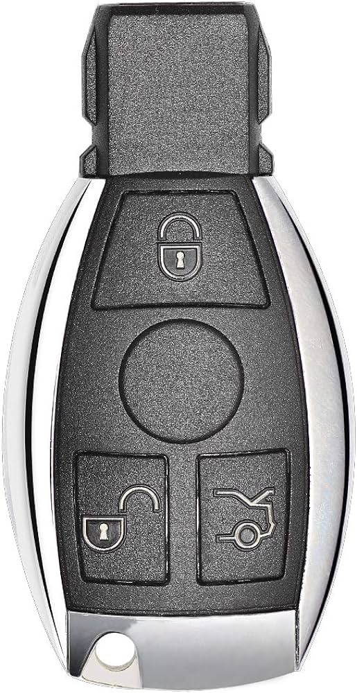 DIY Remote Key for Mercedes, 315MHz, Fits 2000-2011 Models