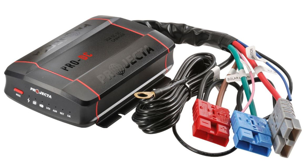 Projecta PDC25 25A Dual Battery Charger with Solar – DC-DC 12/24V IP67 Off-Grid Ready