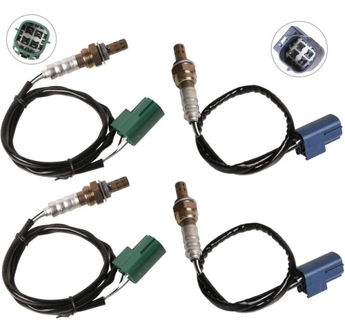 4 x Oxygen Sensors o2 for Nissan Patrol Y61 4.8 TB48DE - full vehicle kit