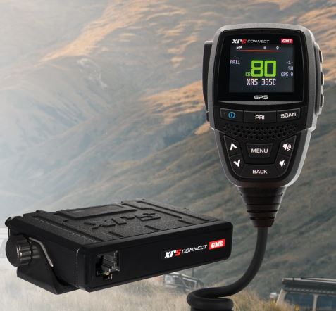GME XRS-335C UHF CB Radio XRS Connect 5W Bluetooth GPS Compact 4WD IP67 Mic