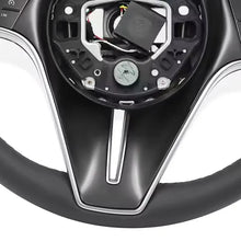 Car Steering Wheel Black Leather For Mercedes Benz W221 W222 W223 W204 W205 W167 W177 S65 GLA GLK GLC GLS GLS SKL MLS Auto Parts