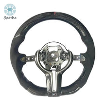 For M3 Steering Wheel M Performance Carbon Fiber Genuine Leather Automotive Sports Steering Wheel