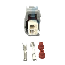 2 Sets 2 Pin AC Assembly 6189-0611 90980-11875 Female Male Knock Sensor Connector Fuel Injector Socket For Toyata Corolla