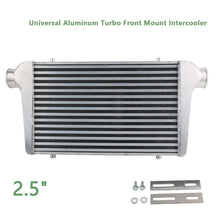 Universal Aluminum Intercooler oversize 450 X 300 X 65mm Inlet/Outlet 2.5" Tube & Fin front mount