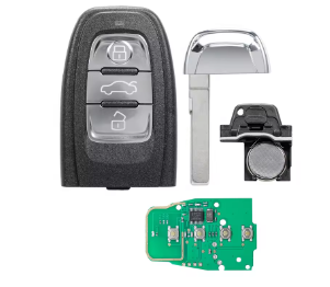 New DIY Remote Key for 2008-2012 Audi A4 A5 A6 A7 A8 Q5 S4 S5 S6 Models