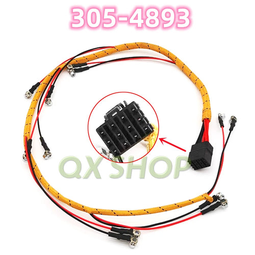 305-4893 3054893 Fuel Injector Nozzle Harness  For Caterpillar CAT Excavator 320D C6.4 Engine