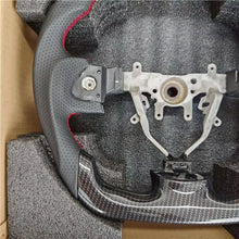 Hydro Print Car Carbon Fiber Steering Wheel For Subaru WRX 2008 2009 2010 2011 2012 2013 2014 Racing Sport Wheel Car Accessories