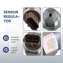 Fuel Rail High Pressure Sensor Regulator For Isuzu 4HK1 6HK1 Engine Mitsubishi L200 Pickup 2.5 D TD 499000-6160 6160