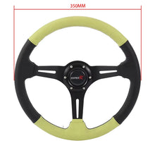 Green and stylish universal steering wheel for automobiles 350mm steering wheel