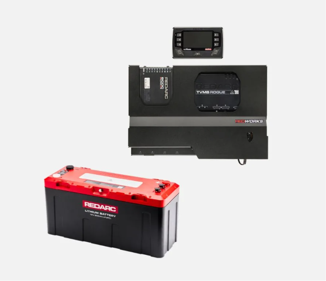 REDWorks Pioneer50 & 200Ah Icon Battery Bundle ICMSLBATKIT-03