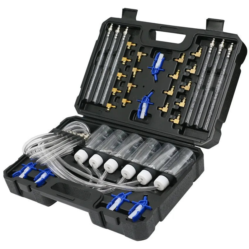 Car Flow Meter Fuel Flow Test Tool Diesel Injector Flow Tester Injecto ...