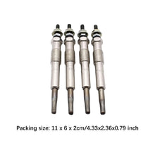 4 Pieces Glow Plugs 1079401 Accessories for Ford Transit Connect Focus