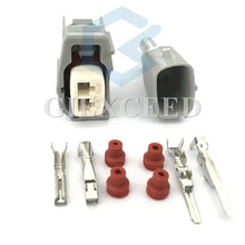 2 Sets 2 Pin AC Assembly 6189-0611 90980-11875 Female Male Knock Sensor Connector Fuel Injector Socket For Toyata Corolla