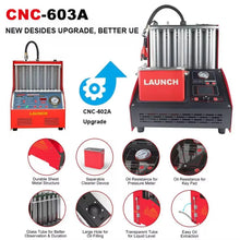 New CNC603A Fuel Injector Cleaner and Tester, CNC-603, Cleaning Machine, Test Bench Equipment, 220V