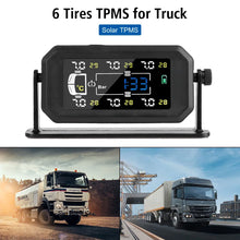 Tire Pressure Monitoring System H13 Truck Car Tyre Pressure Monitor 6 External Sensors Temperature Warning Fuel Save Intelligent