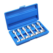 6-Piece Injector Fuel Line Socket Wrench Set 1/2" Diesel Fuel Injector Line Injection Socket Wrench Spanner Tool Set 12/14/16mm
