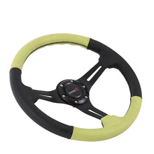 Green and stylish universal steering wheel for automobiles 350mm steering wheel